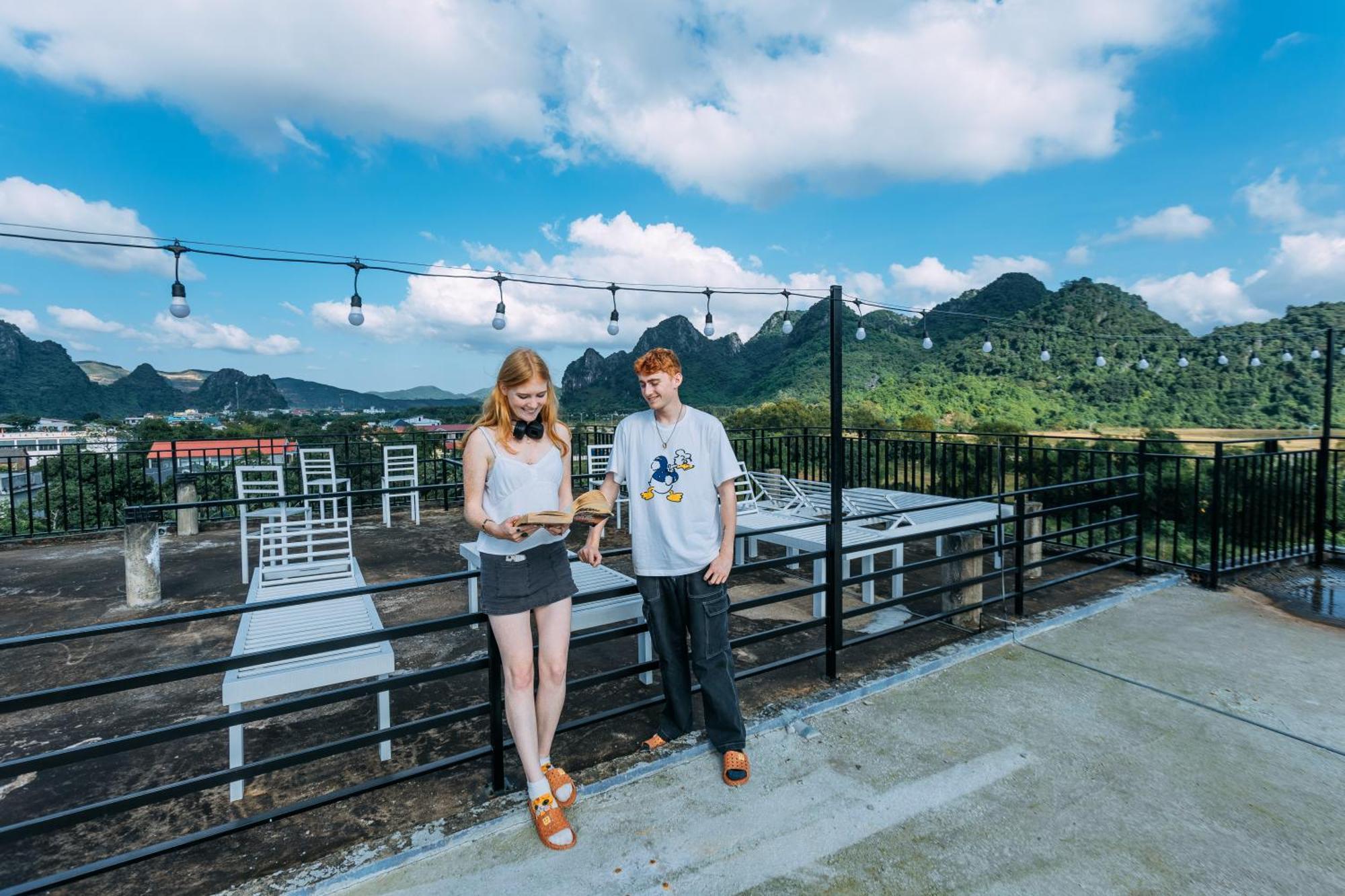 Green Riverside Cosy Home Phong Nha Exterior foto